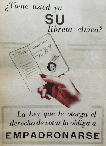 Aviso para el empadronamiento de las mujeres