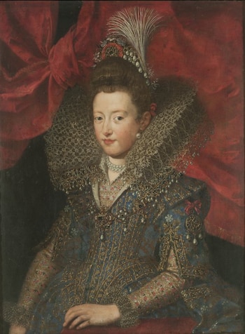 El Retrato de Margarita Gonzaga fue pintado por el belga Frans Pourbus en 1603