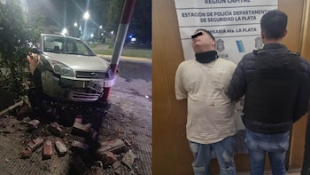 El policía fue detenido luego