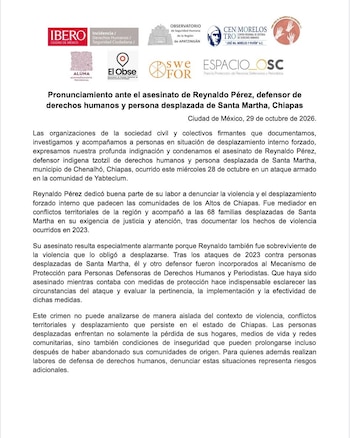 (Programa de Derechos Humanos - Ibero CM)