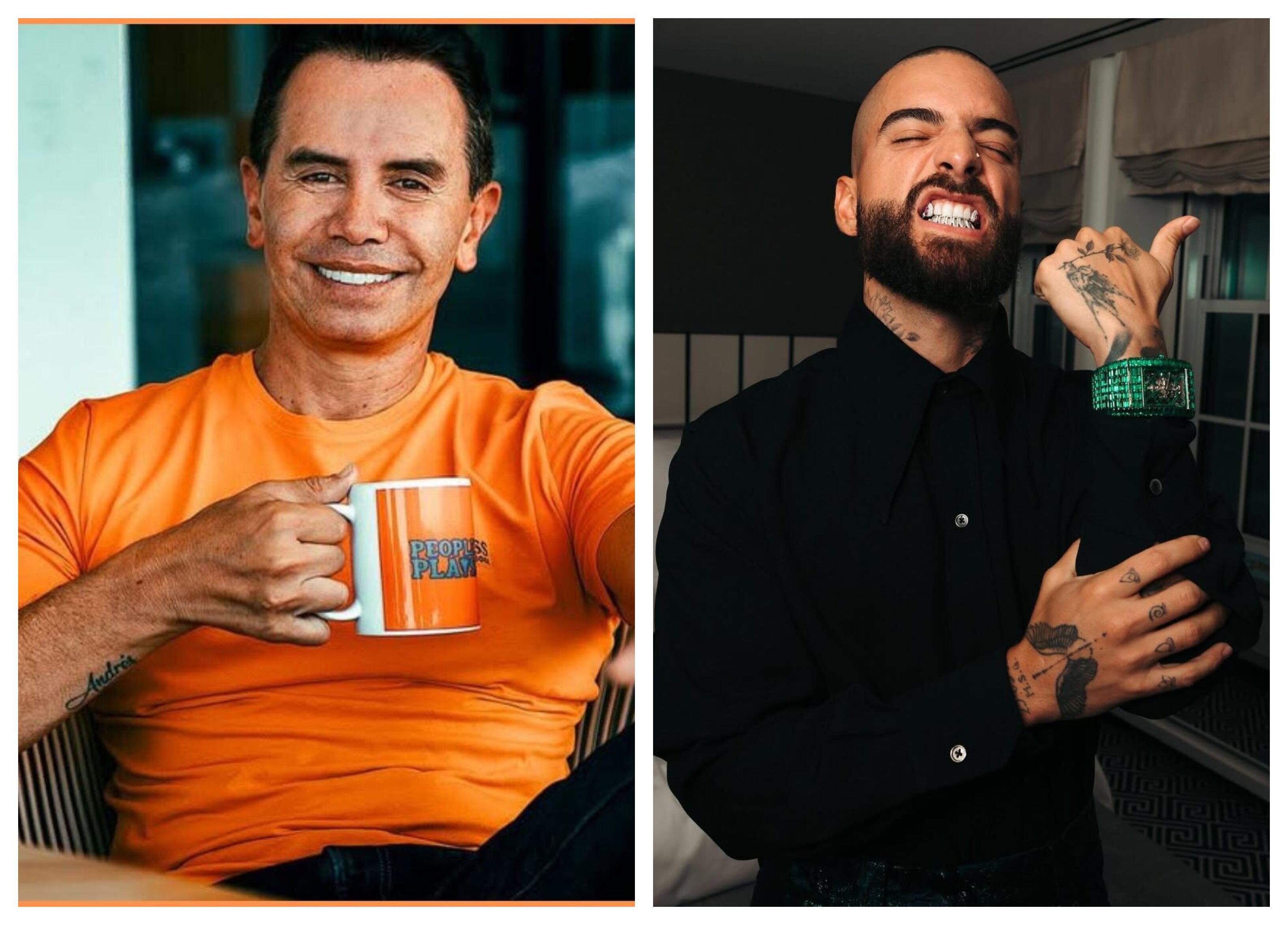 Rivera no es ajeno a las colaboraciones con artistas de otros géneros - crédito @jhonnyrivera / @maluma / IG