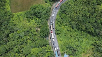 Trancones de hasta 25 kilómetros