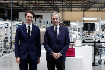 En 2020, Frédéric asumió el cargo de CEO de TAG Heuer, una de las principales marcas relojeras del grupo (REUTERS/Benoit Tessier)