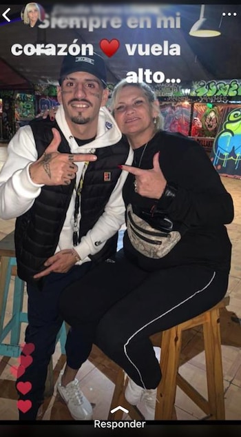 Claudia Valenzuela también despidió a