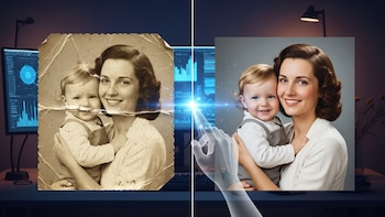 Día de la Madre: cómo restaurar gratis una foto antigua con inteligencia artificial