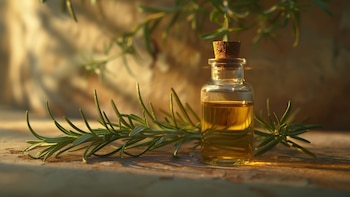 Aceite de romero para el