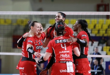 Las jugadoras de Sesi de