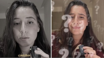 Garces denunció situaciones de comentarios sexuales recibidos en la vía pública en la capital del Atlántico - crédito Captura video