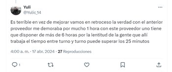 Usuarios de compensar se quejan