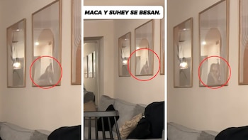 El ampay por un reflejo