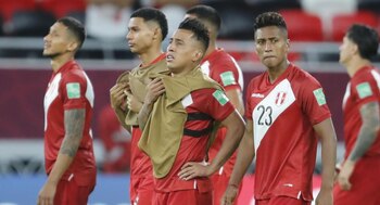 La selección peruana cayó en