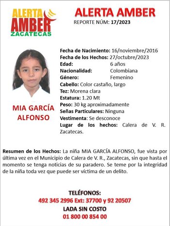 Mía García Alfonso es la