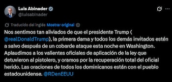 (Publicación: Luis Abinader, Presidente de República Dominicana)