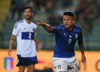 Gianluca Lapadula disputó un amistoso