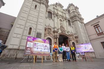 Municipalidad de Lima presentó su plan de seguridad por la procesión del Señor de los Milagros en octubre. (Foto: Municipalidad de Lima)