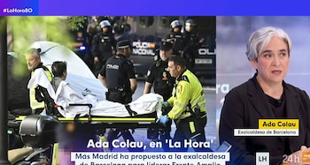 Ada Colau, este jueves en 'La Hora de La 1'.