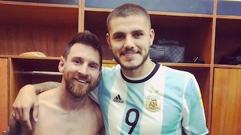 El mensaje de Mauro Icardi para Messi tras su despedida de la selección argentina: las tres palabras que eligió
