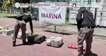Marina asegura 270 kilos de cocaína en Manzanillo, Colima