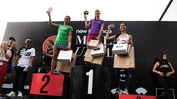 En la categoría elite, Mariana