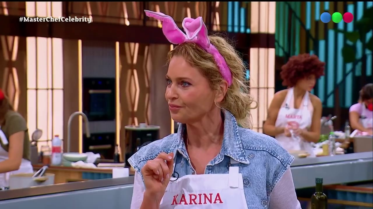 Karina Mazzocco y Edith Hermida comparten la competencia en MasterChef Celebrity en medio de versiones sobre una tensión previa