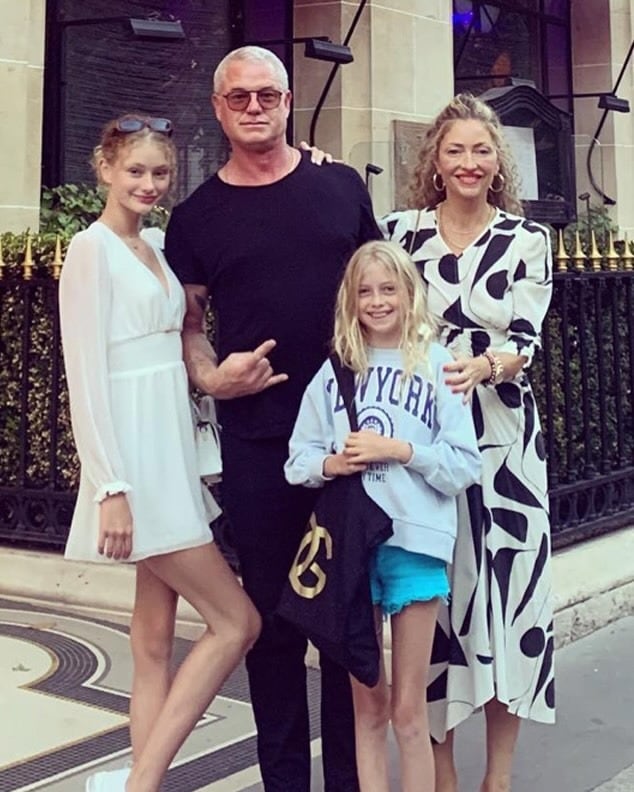 Eric Dane estuvo acompañado hasta el final por su esposa Rebecca Gayheart y sus hijas (Instagram)