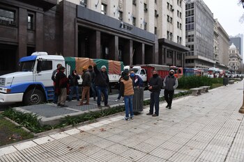 Fotos Camiones en Plaza de