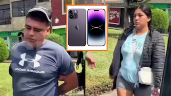 Sujeto es detenido por no devolver iPhone que su expareja le regaló y su madre lo defiente: “Desgraciada”
