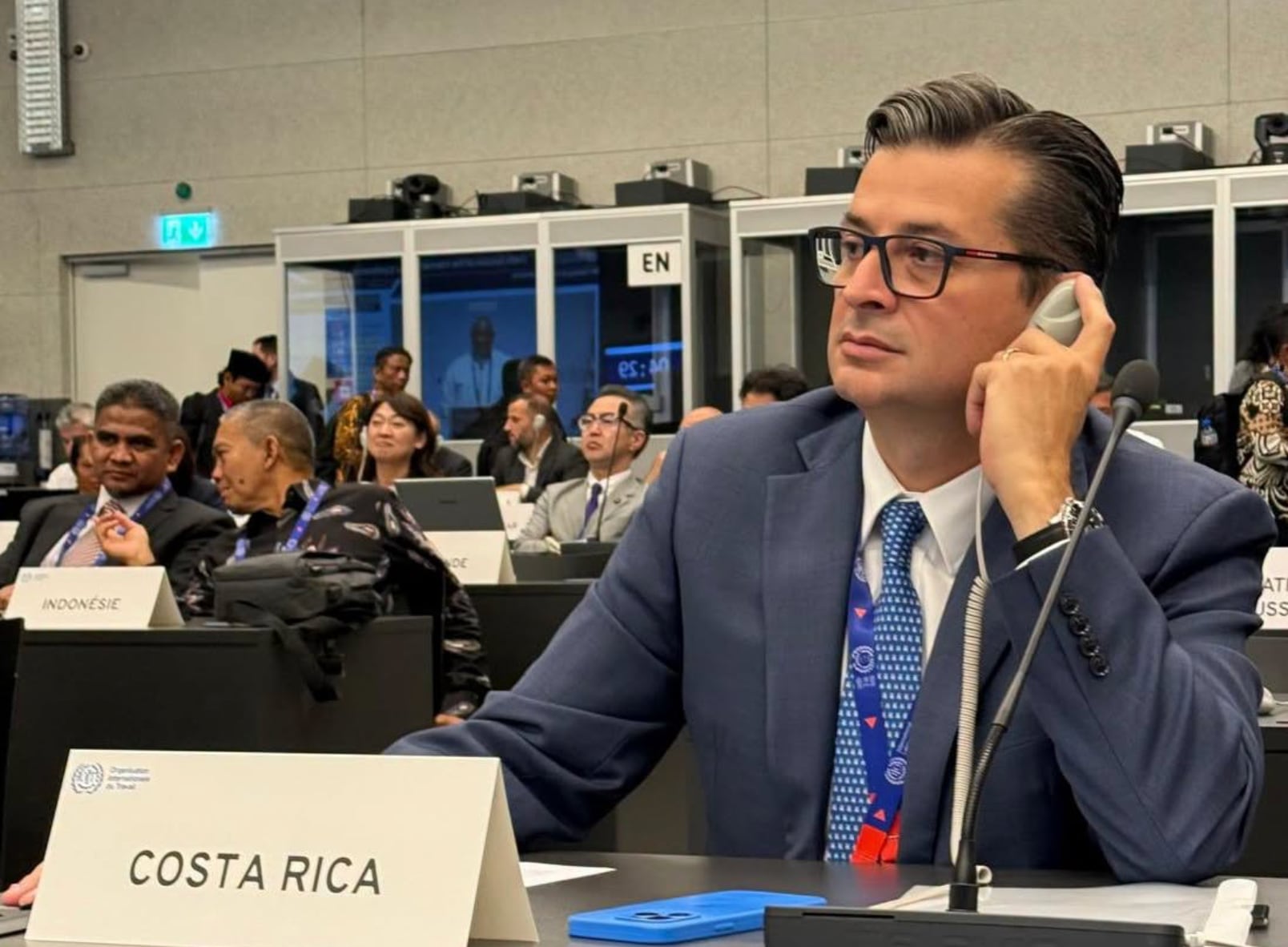 La salida de Roy Thompson marca el primer cambio ministerial desde que Laura Fernández asumió la Presidencia de Costa Rica el pasado 8 de mayo. Crédito: Redes sociales Roy Thompson