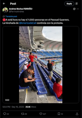 Este fue el momento cuando