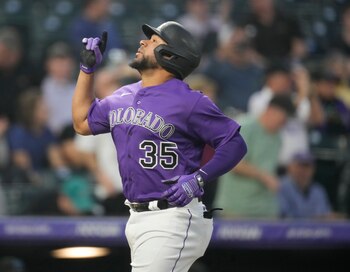 El jugador de los Rockies