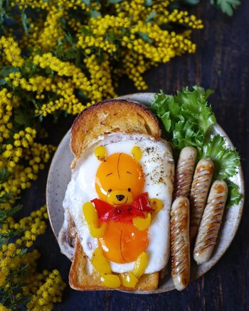 Tostada Winnie The Pooh. (IG