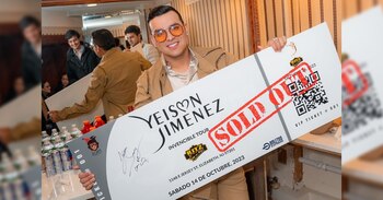 Yeison Jiménez hizo Sold Out