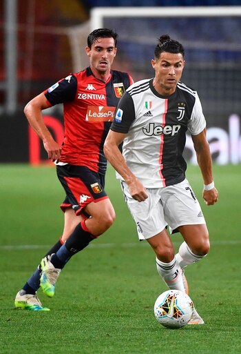 Los futbolistas Brlek y Zajc