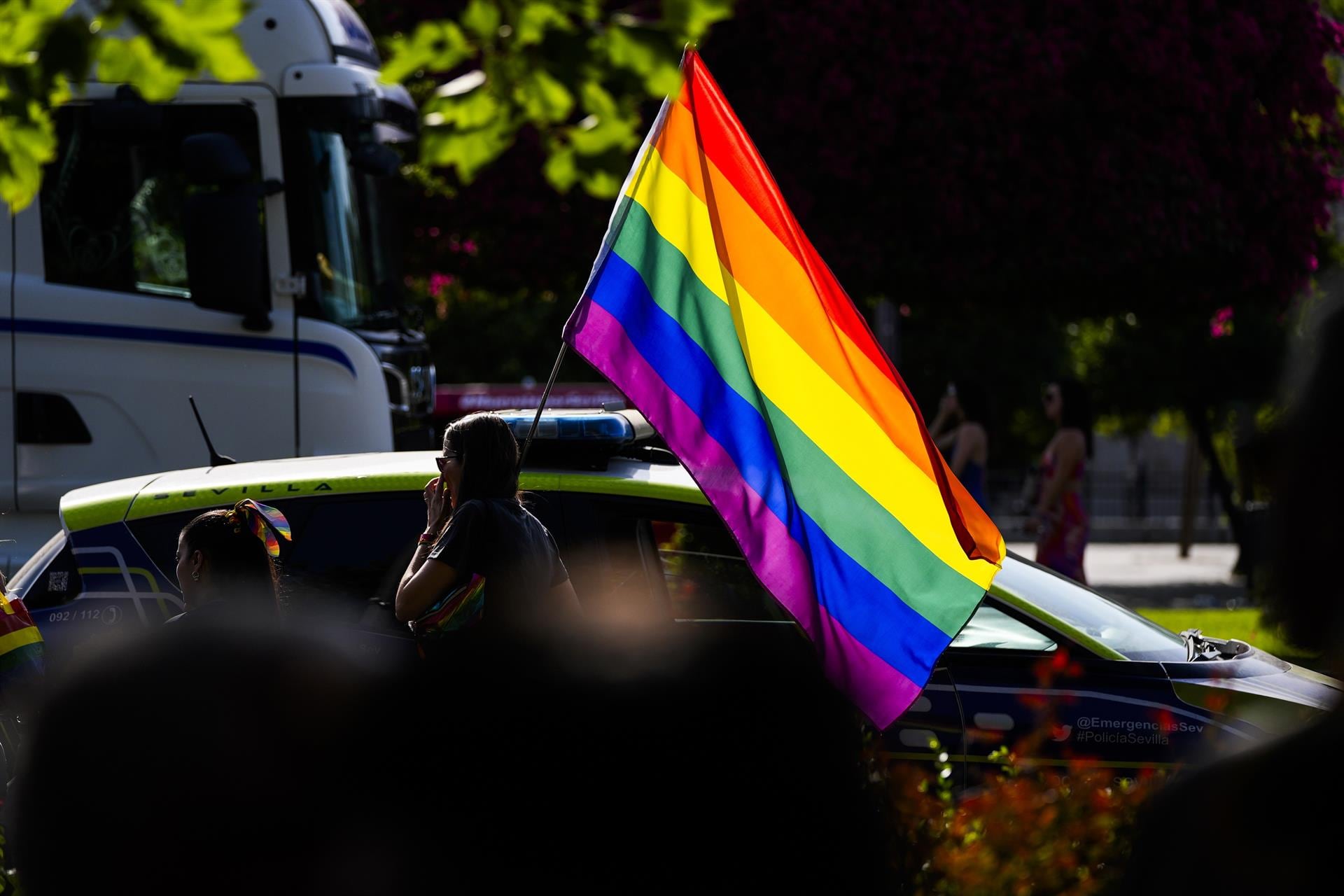 Manifestación en el Día del Orgullo LGTBI. (Europa Press)