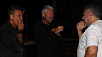 Marcelo Tinelli con Luciano El