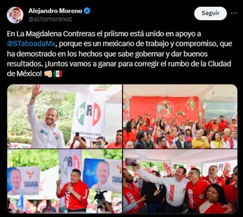 Moreno Cárdenas aseguró que el