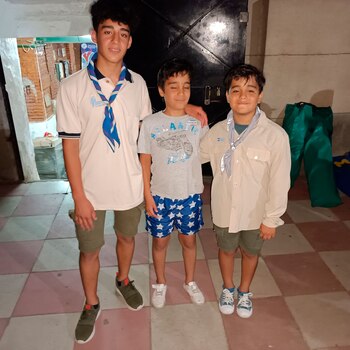 Los hermanos Zalocco, con el