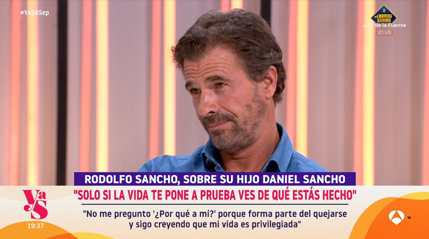 Rodolfo Sancho en 'Y ahora Sonsoles' (Atresmedia)