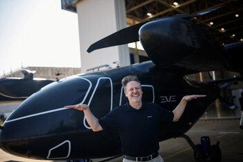 El CEO de Eve, Johann