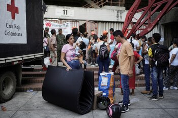 Los desplazados en el Catatumbo