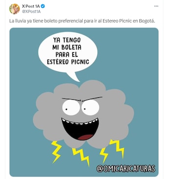 Aguacero en Estéreo Pícnic