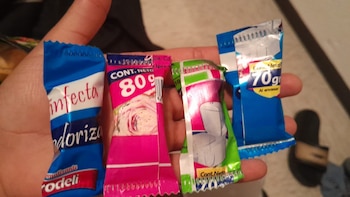 Así eran los "caramelos" que