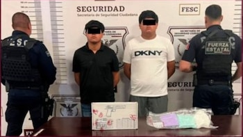 Dos sujetos fueron detenidos por