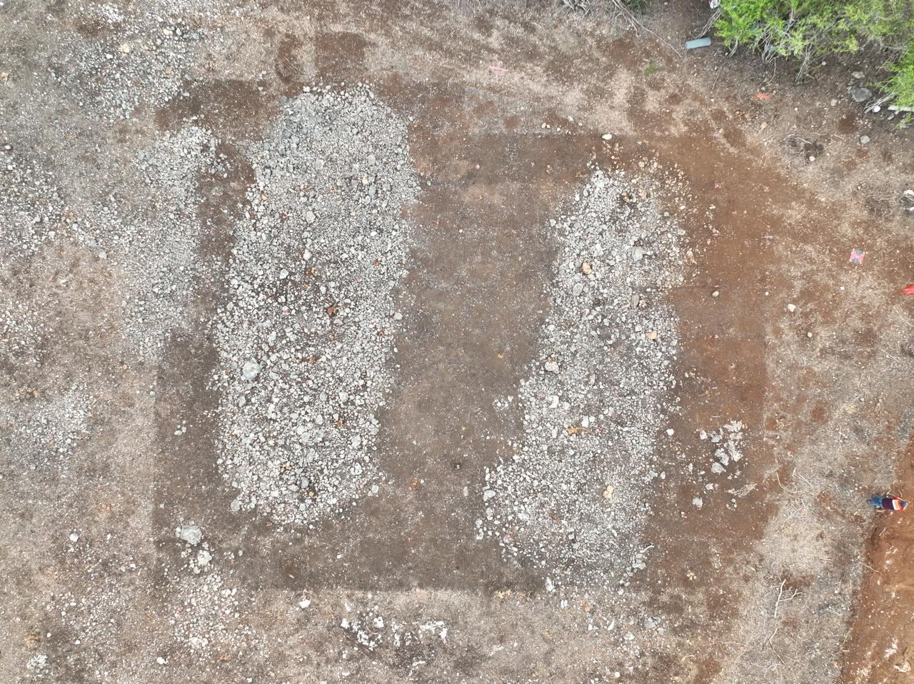 El INAH consolida el juego de pelota prehispánico de Chichan Panadero en Yucatán, una estructura del Preclásico Medio crucial para entender las costumbres mayas, como parte de las labores de salvamento del Tren Maya. (INAH)