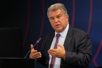 El presidente del FC Barcelona,