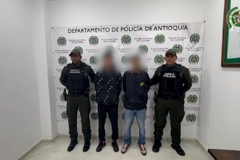 Los individuos fueron capturados en