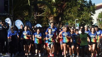 Una multitud se sumó a