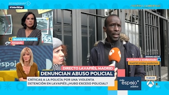 Serigne Mbayé, durante una conexión