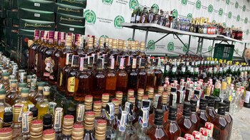 Licor Adulterado: 5.000 botellas con