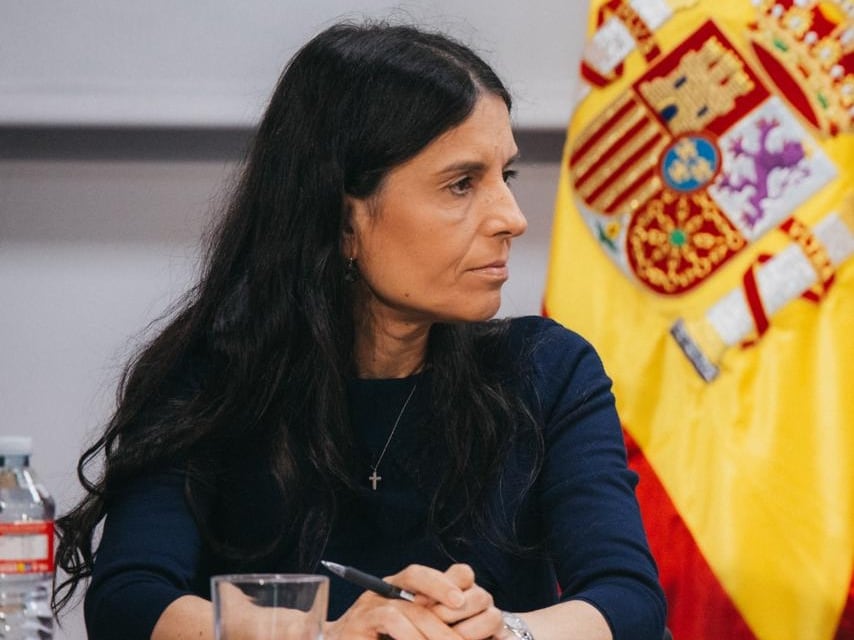 La número dos de Vox en la circunscripción de Madrid, Montse Lluis. (Imagen cedida por Vox)